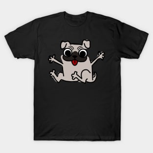 Pug Life - Cool Funny Design For Dog Lovers, Pug Fans, Cute Pug Gift T-Shirt